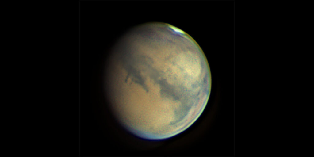 Mars fotograferad av Johan Warell.